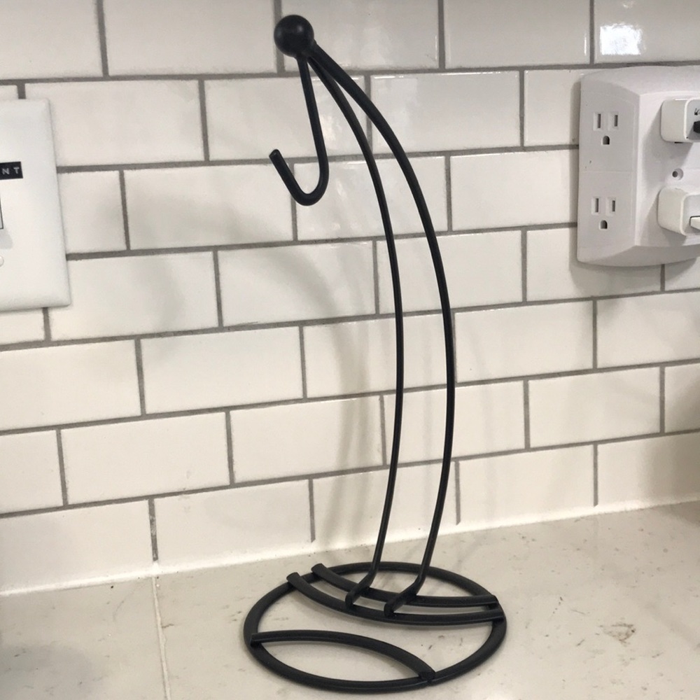 Black Cast Iron Banana Hanger